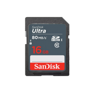 Sandisk Ultra SDHC 16GB UHS-I (Read 80MB/s)