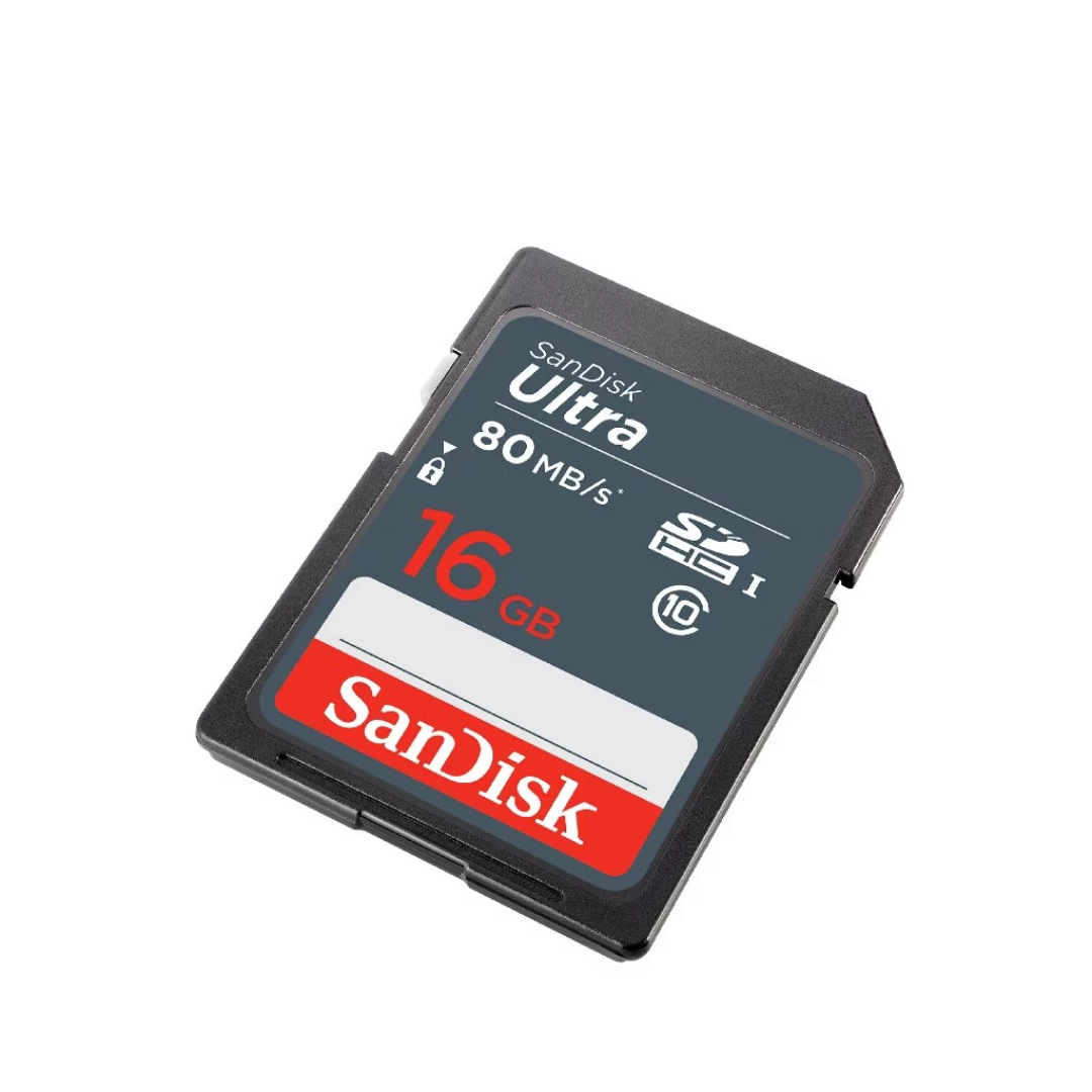Sandisk Ultra SDHC 16GB UHS-I (Read 80MB/s) - Image 2